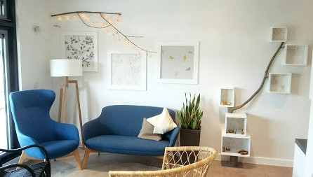 A cosy corner at Longstone Primary School Nursery