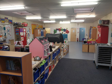 the GP space was filled with resources but little space to work