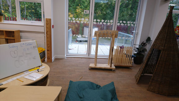 doors to the outside and wet weather provision