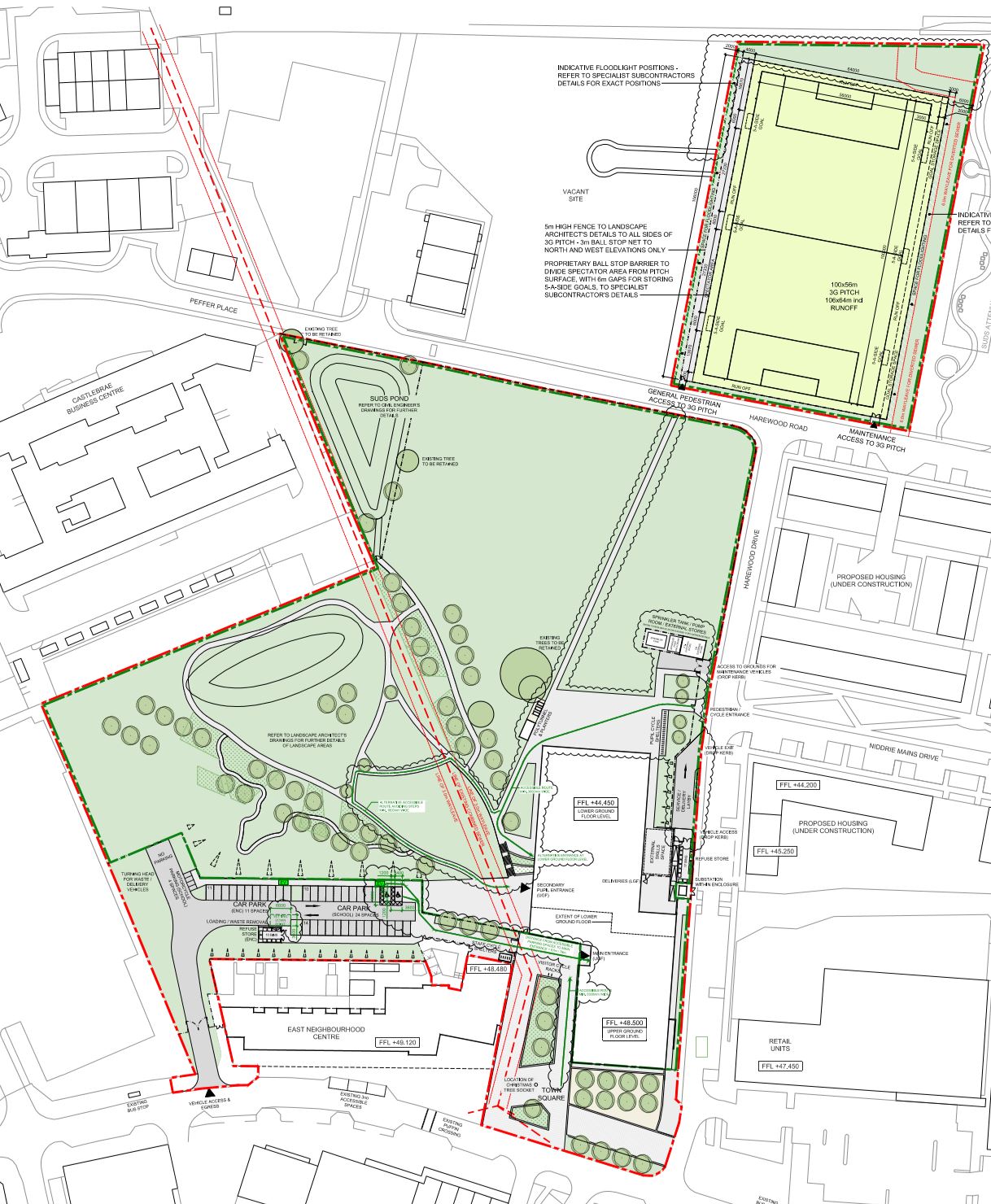 the final landscape plan