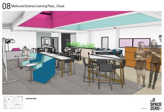 a concept for the maths and science plaza